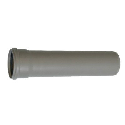Труба канализационная внутренняя D50 мм L-250 мм стенка 1,8
