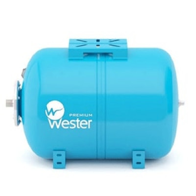 Бак для воды (гидроакк) WAO 24 (Wester) гориз.опора/4 выход на 25