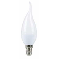 Лампа светодиодная ПРОГРЕСС Standart Свеча С37 7W Е27 Белый свет (1*100)