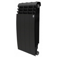 Радиатор биметаллический Royal Thermo BiLiner 500/Noir Sable (4 секции) 170 Вт черный