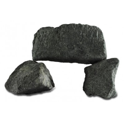 Камни для банных печей Долерит колотый (20 кг коробка) цена за упаковку