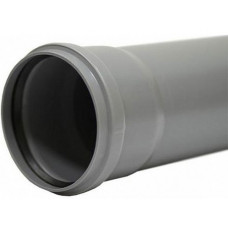 Труба канализационная внутренняя D40 мм L-1000 мм стенка 1,8