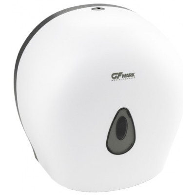 Диспенсер для туалетной бумаги - барабан, пластиковый, с глазком - капля, с ключем GFmark 930