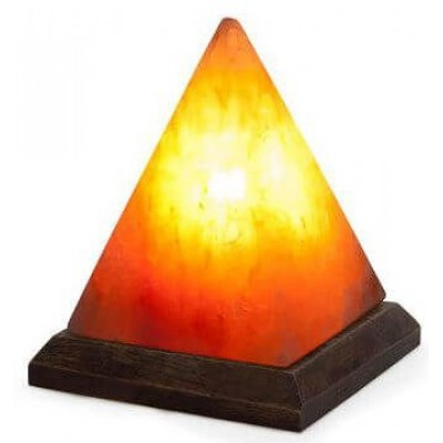 Лампа из гималайской соли в форме пирамиды (2,5 кг) с диммером