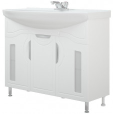 Тумба Стефания 105 с раковиной Элеганс 1050 Kirovit (COROZO)