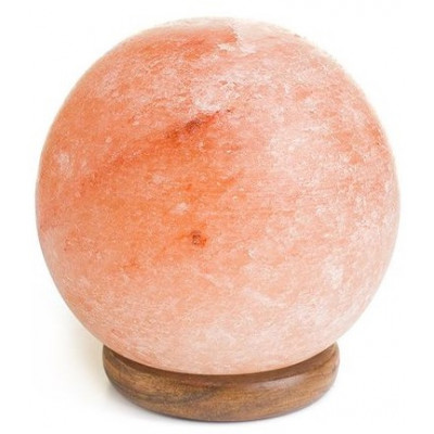Лампа из гималайской соли в форме сферы (2-3 кг) с диммером