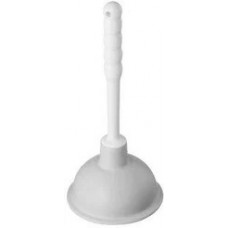 Вантуз-Гигант конический серый, диаметр 172 мм, ручка пластмассовая h=319мм