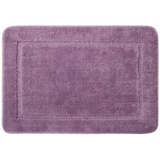 Коврик для ванной комнаты, 65*45 см, микрофибра, фиолетовый, IDDIS